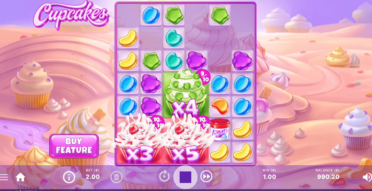 Cupcakes Slot gameplay
